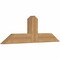 Ekena Millwork Portland Smooth Timber Gable Bracket, Western Red Cedar, 48"W x 16"H x 3 1/2"D x 5 1/2"F, 8/12 Pitch GBW048X16X0406POR00SWR - alternate 2